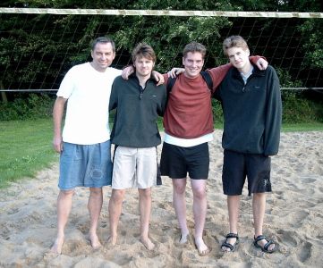 2005 - JafA-Beachvolleyballturnier - 2. Platz.jpg